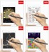 NIKCORP Aktivna olovka za Xiaomi Pad 6S Pro 12.4", 4096 razina pritiska, crvena